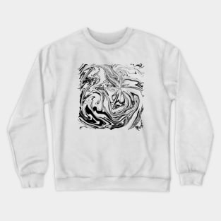 Octopus Squish Groovy Abstract Crewneck Sweatshirt